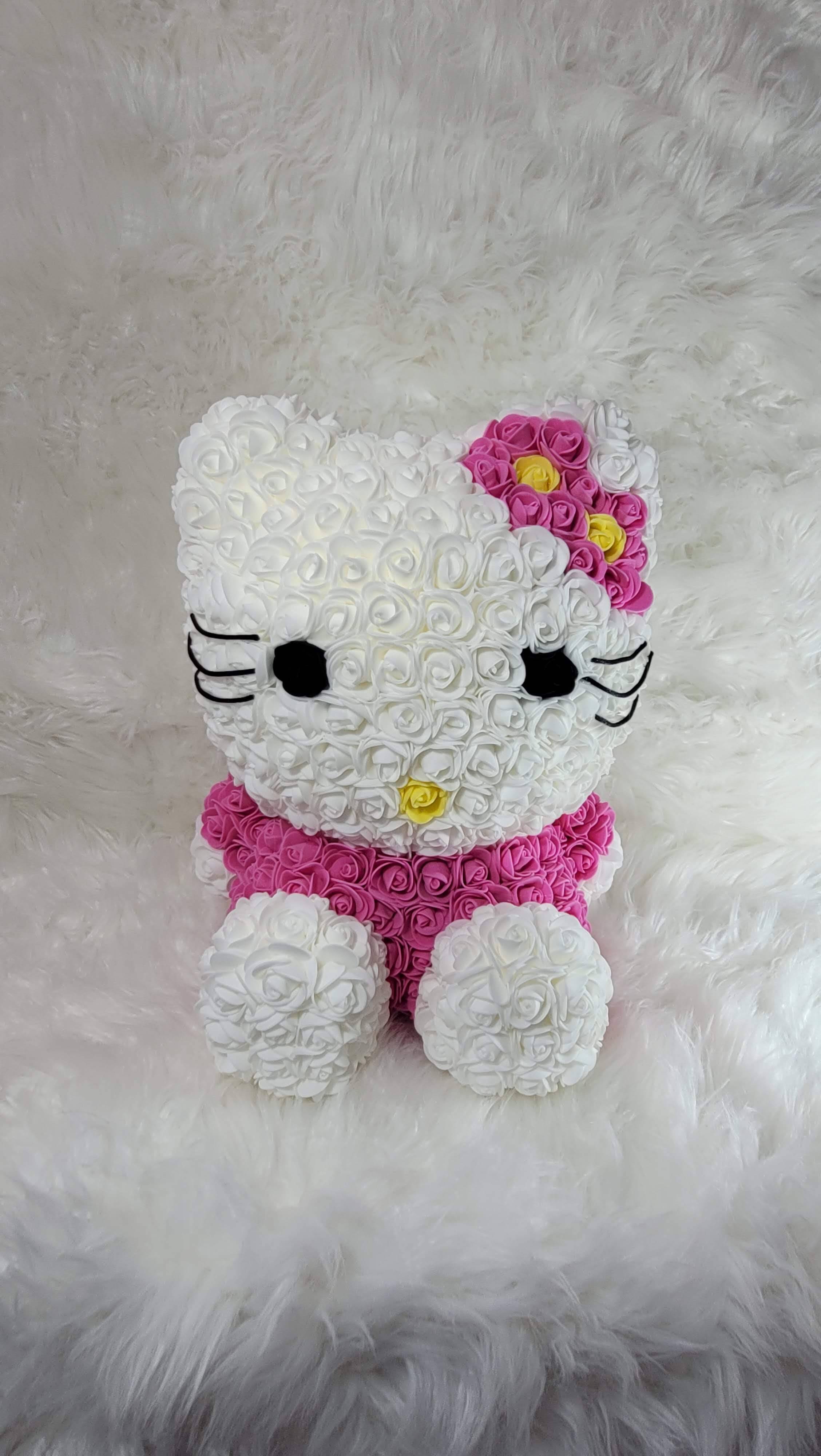 Hello Kitty forever Rose bear | Michelle's roses florist Hello Kitty forever Rose bear | Michelle's roses florist