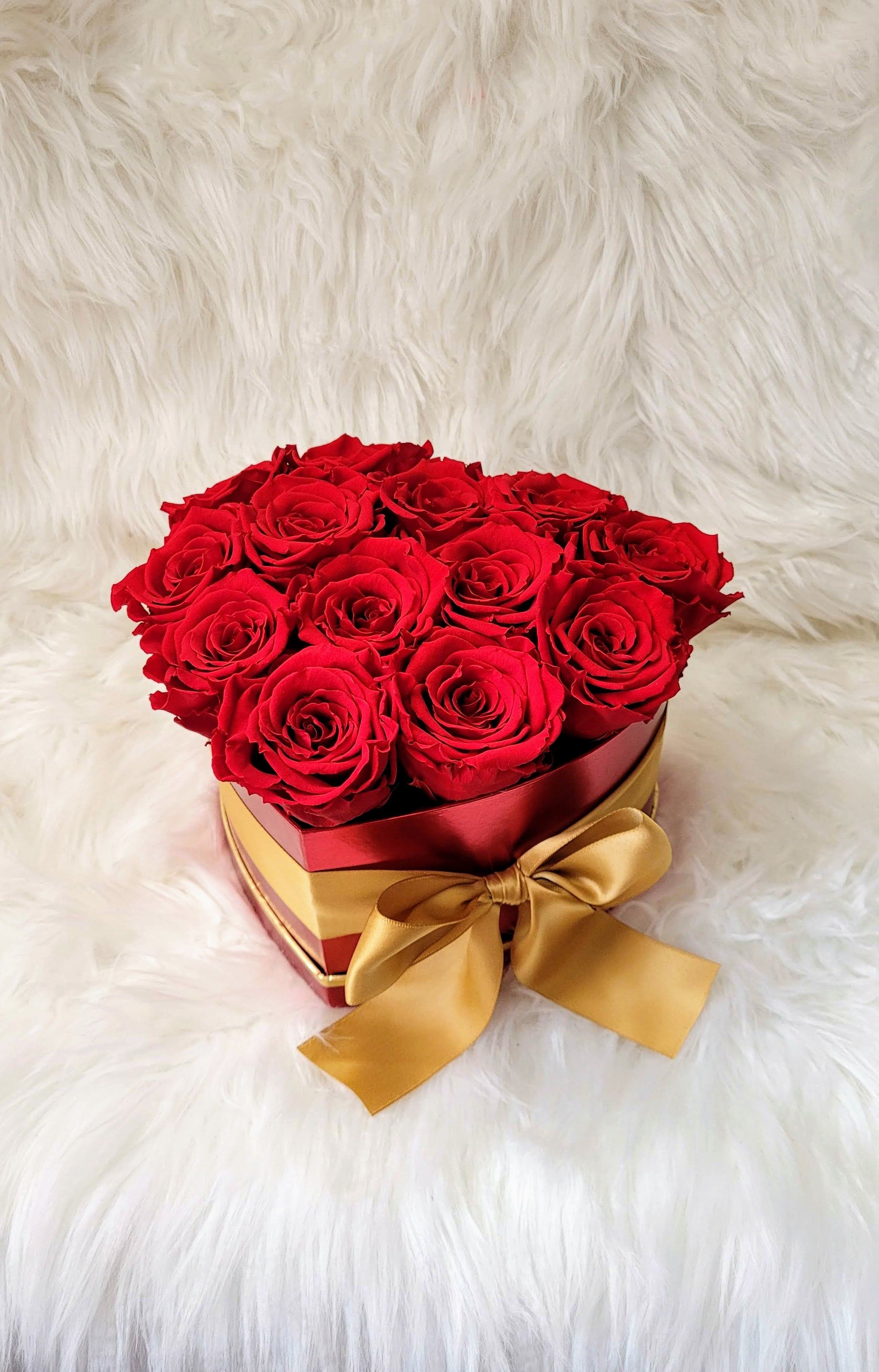 Heart Shaped Rose Gift Box – Amorora
